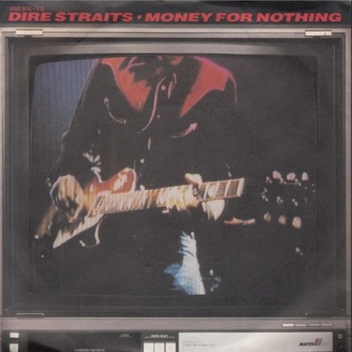7", Single Dire Straits - Money For Nothing