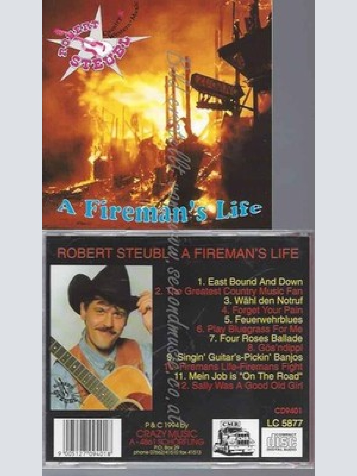 CD--STEUBL,ROBERT | --A FIREMANS LIFE