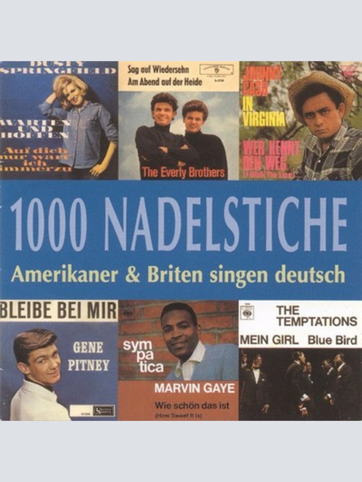 CD, Comp, Mono Various - 1000 Nadelstiche - Amerikaner & Briten Singen Deutsch