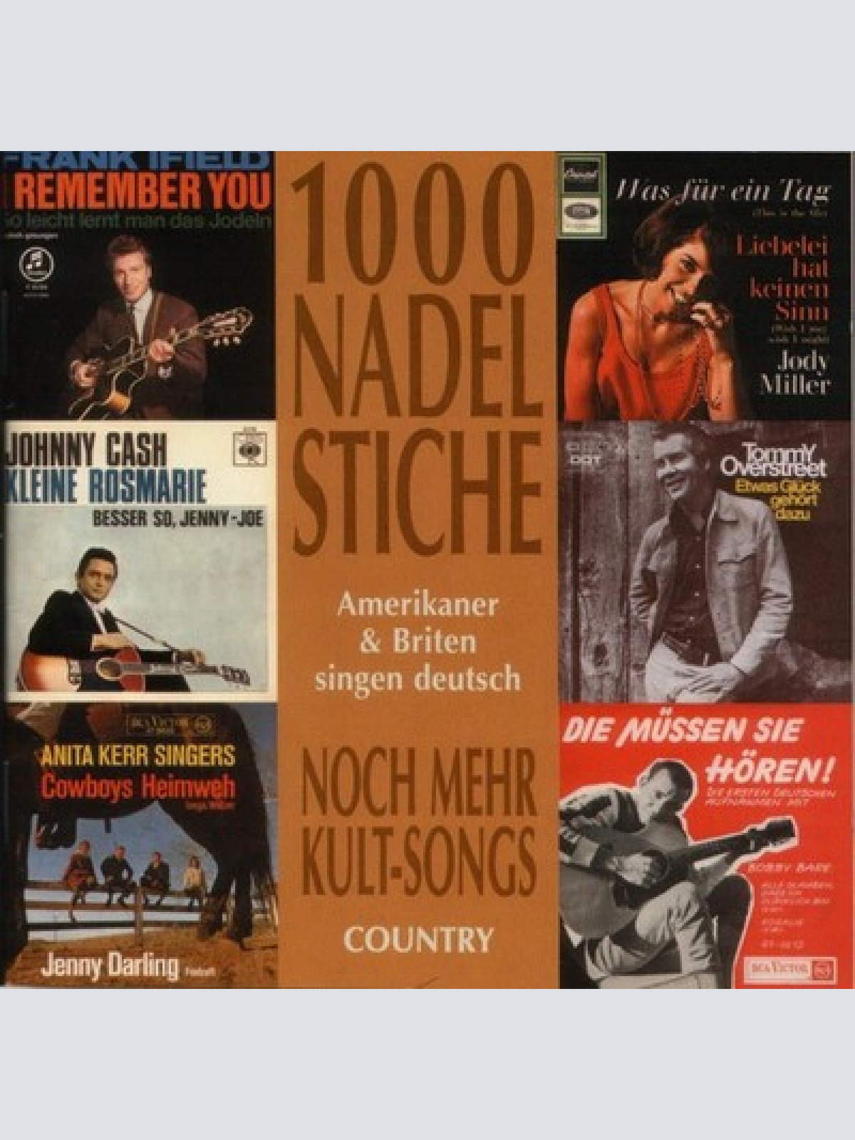 CD, Comp Various - 1000 Nadelstiche - Amerikaner & Briten Singen Deutsch - Fo...
