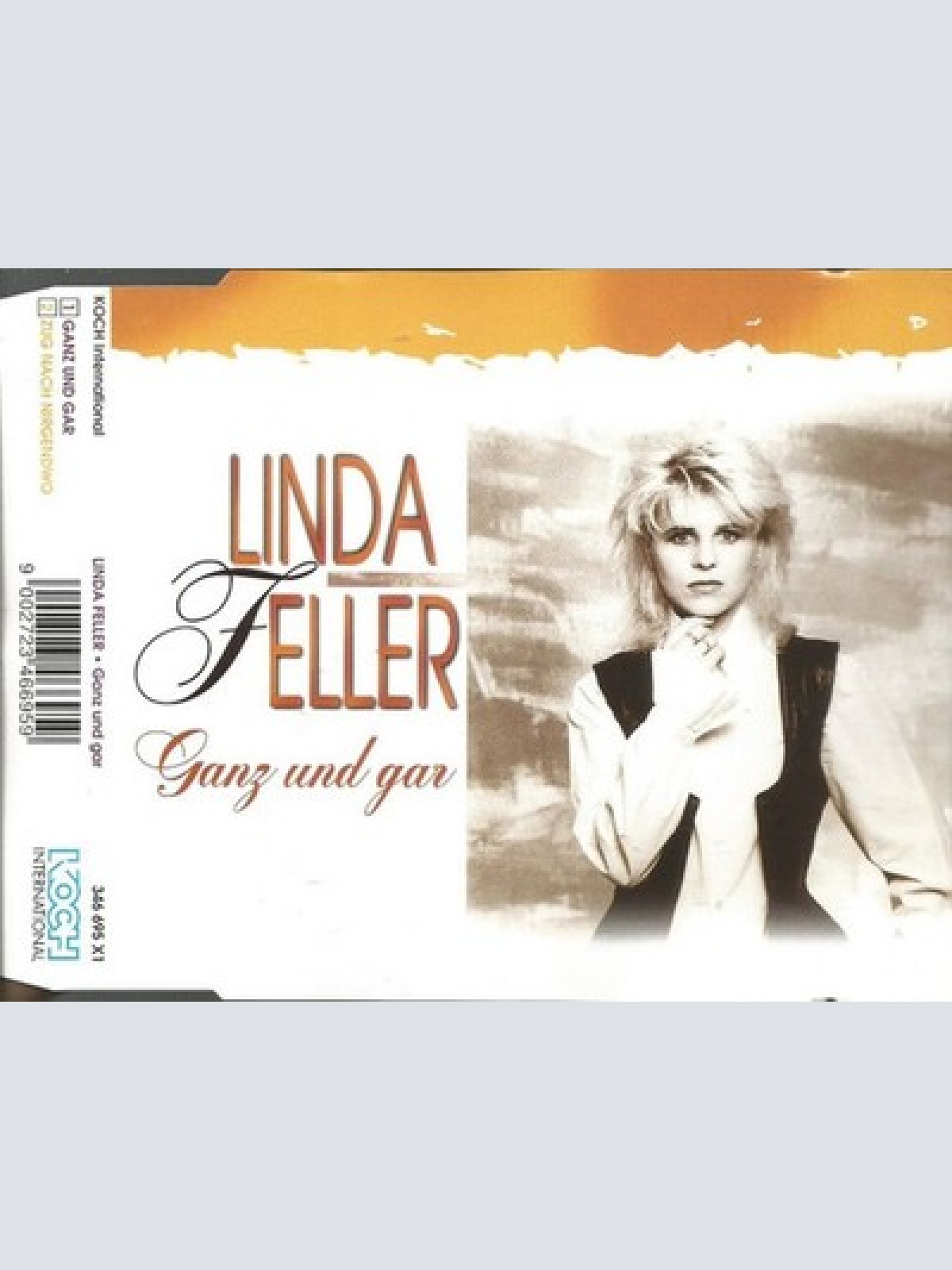 CD, Single Linda Feller - Ganz Und Gar
