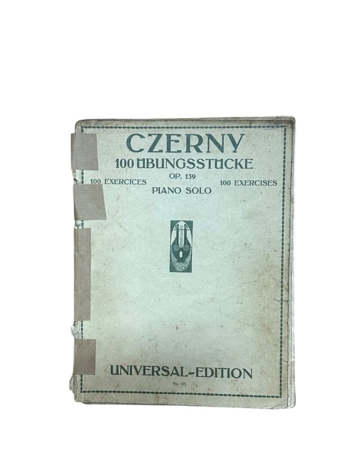 100 leichte Übungsstücke op. 139: für Klavier (Edition Peters) in fortschreitend