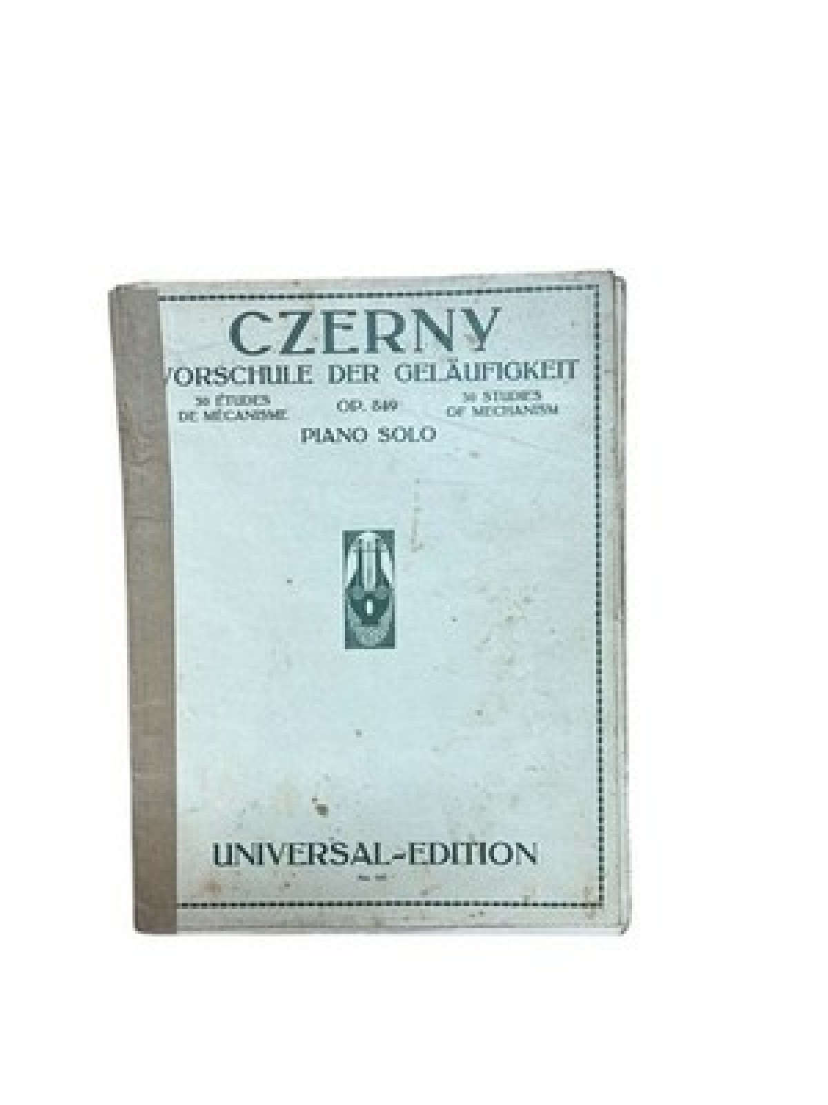Études de Mécanisme op. 849: Vorschule zur Schule der Geläufigkeit - für Klavier
