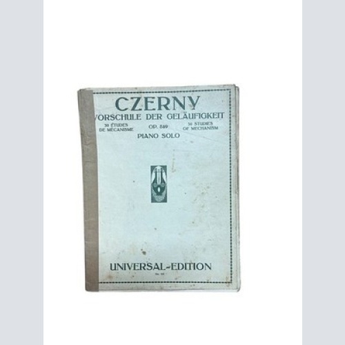 Études de Mécanisme op. 849: Vorschule zur Schule der Geläufigkeit - für Klavier