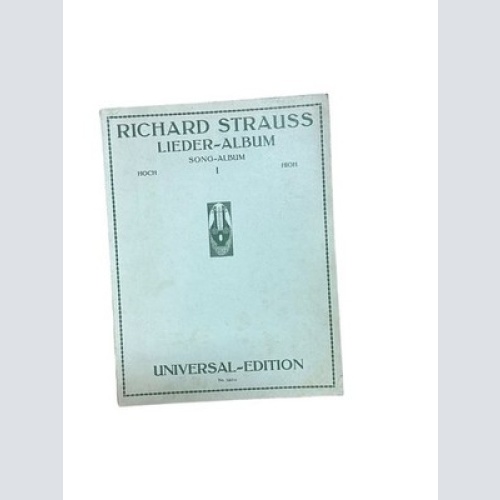 Lieder-Album Band 1. für hohe Stimme mit Klavierbegleitung Strauss, Richard: