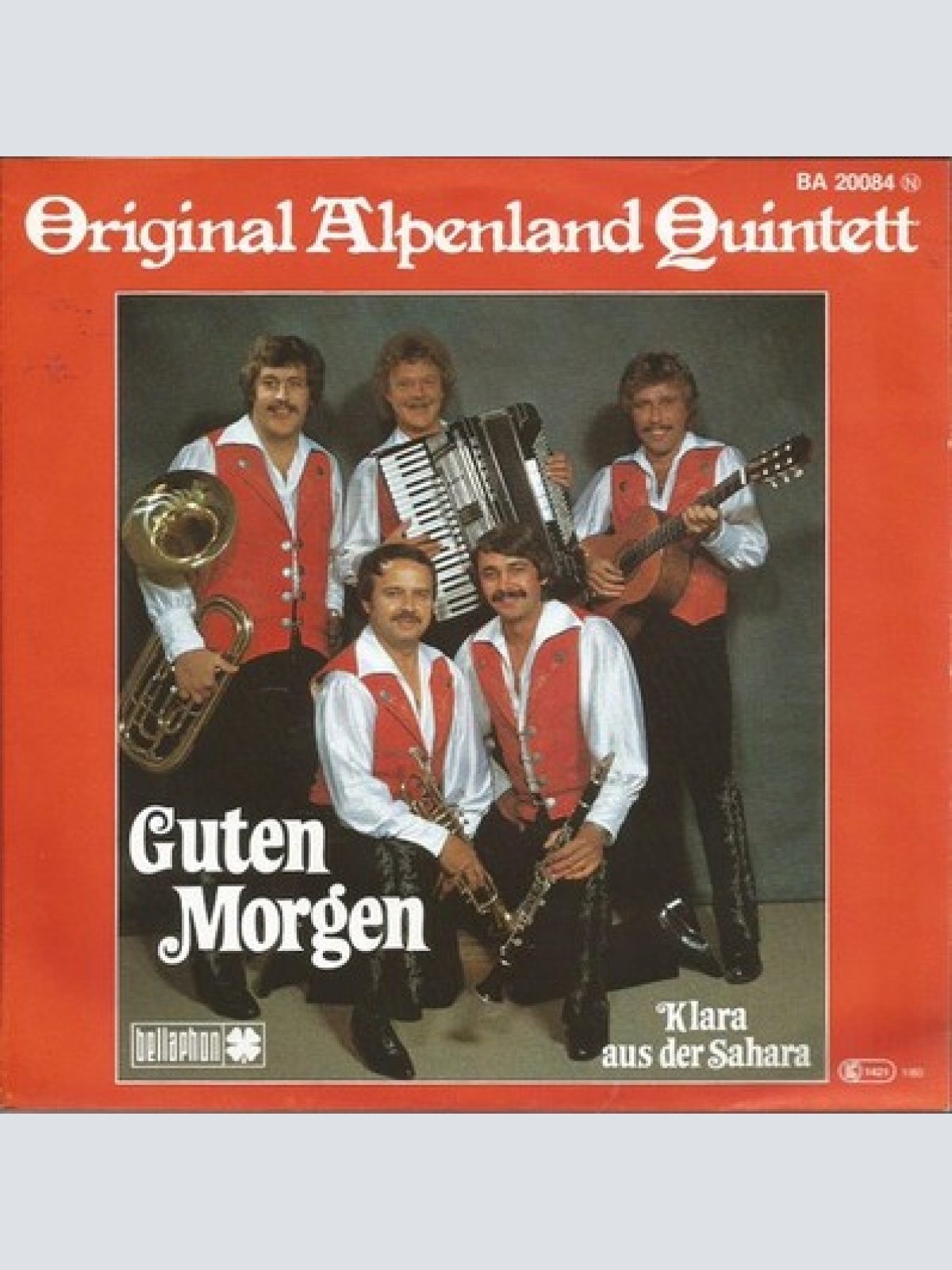 7", Single Orig. Alpenland Quintett - Guten Morgen