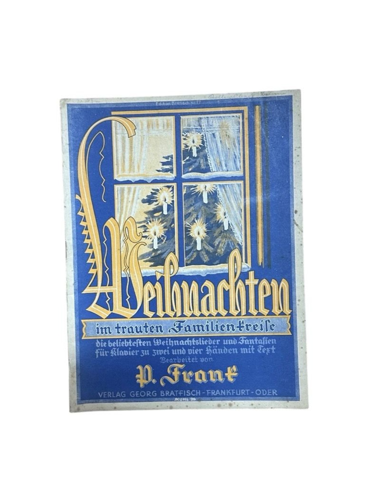 Weihnachten im trauten Familienkreise. Die beliebtesten Weihnachtslieder und Fan