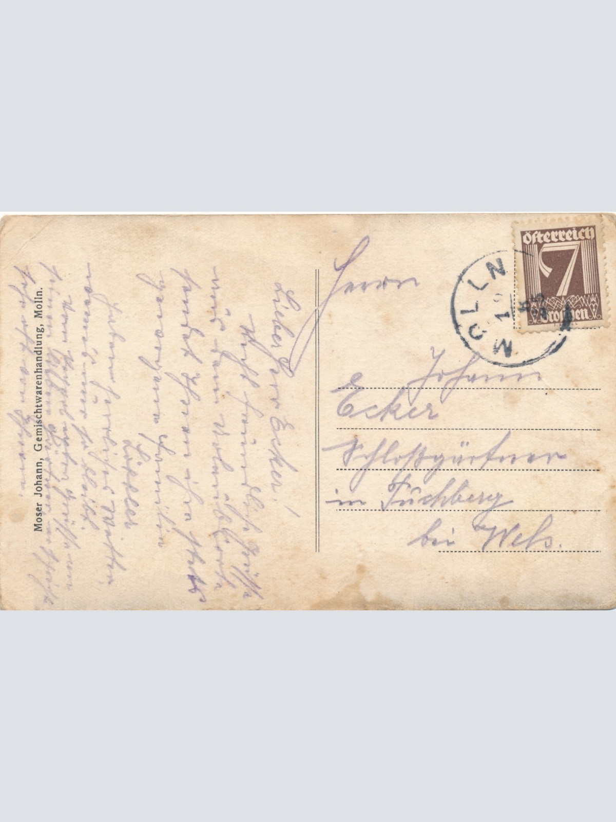 AK aus Annaberg mit Forsthaus und Forsthaus Breitenau Ansichtskarte (16512)