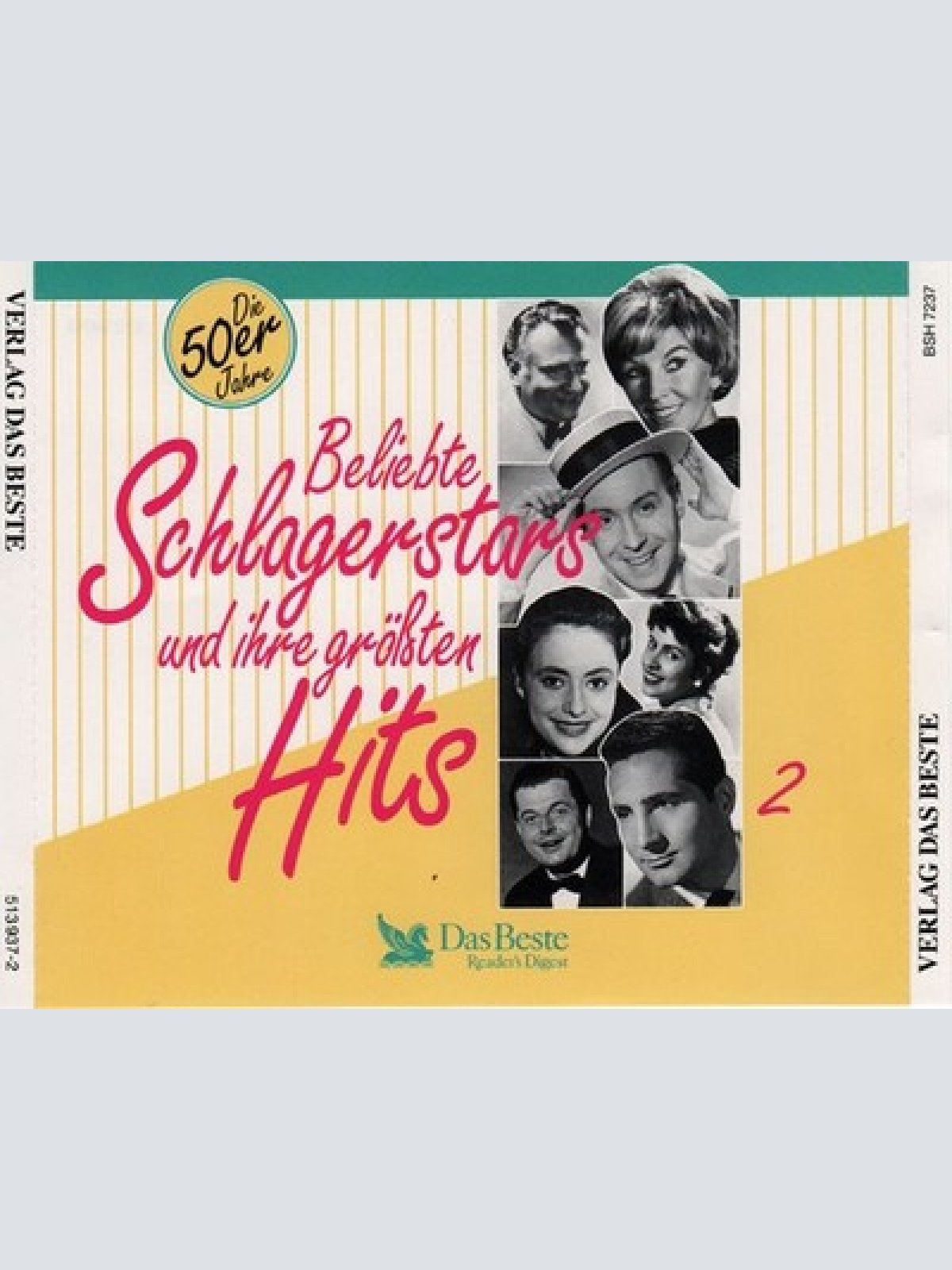 2xCD, Comp Various - Beliebte Schlagerstars Und Ihre Größten Hits 2 - Die 50e...