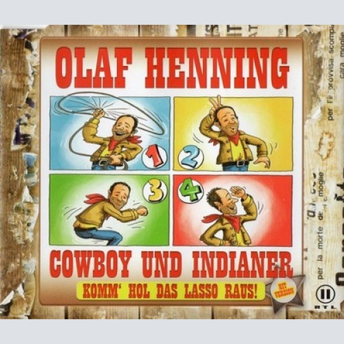 CD, Maxi, Enh Olaf Henning - Cowboy Und Indianer (Komm' Hol Das Lasso Raus!)