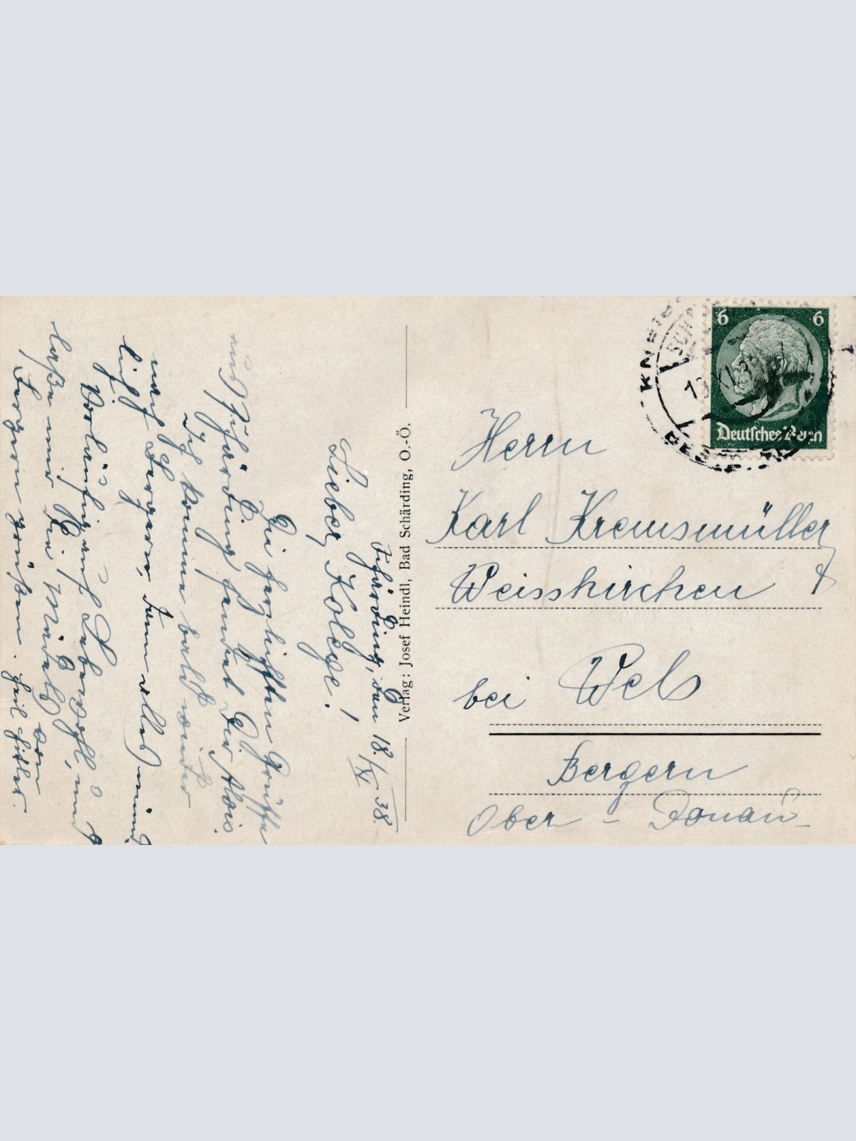 AK aus Bad Schärding Oberösterreich Ansichtskarte (16695)