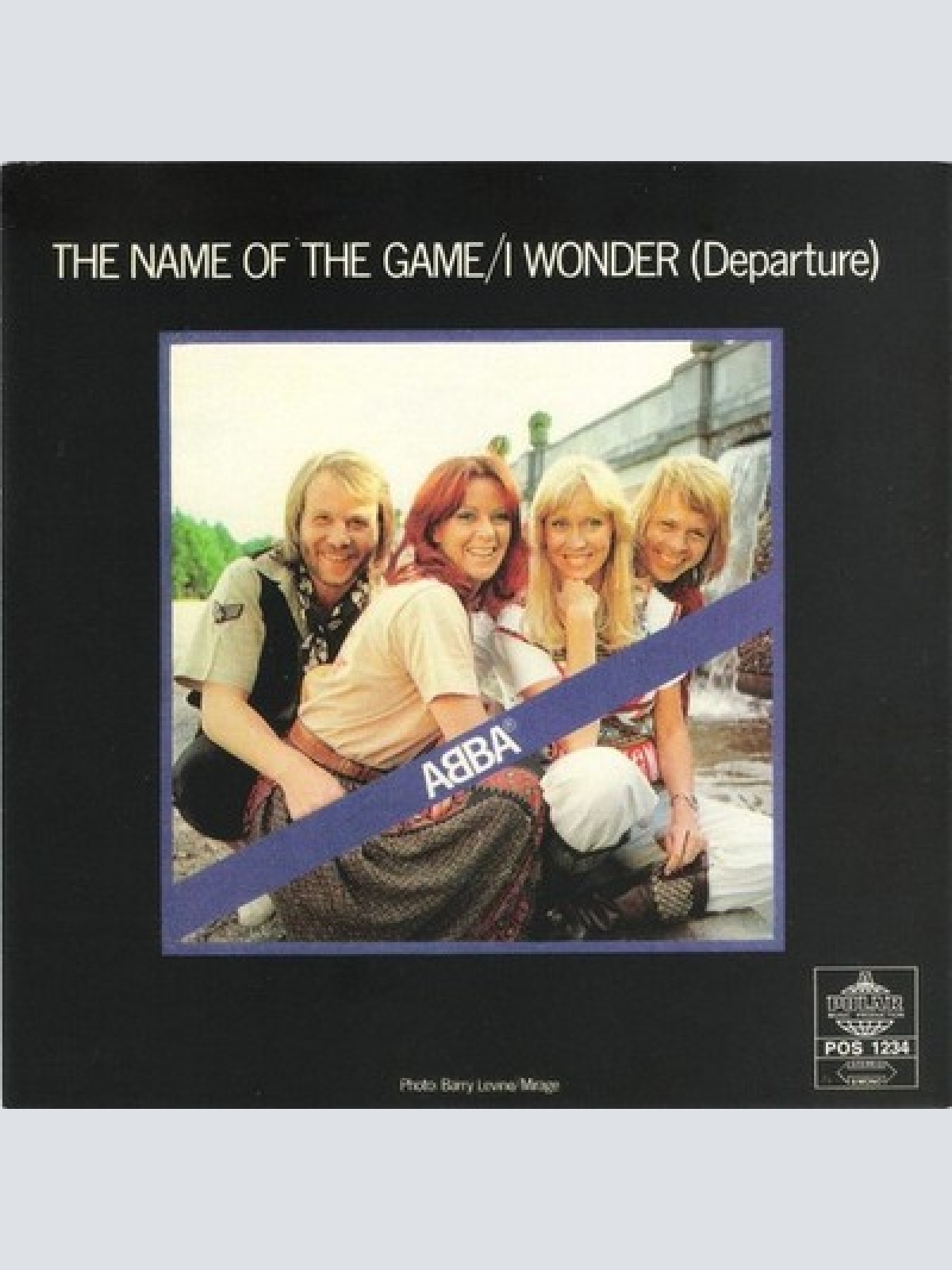 7", Single, Sol ABBA - The Name Of The Game / I Wonder (Departure)