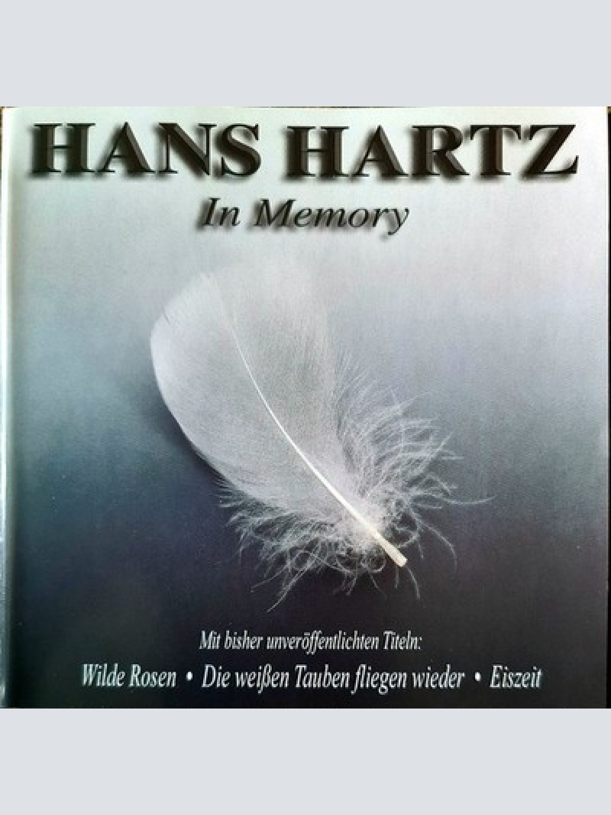 CDr Hans Hartz - In Memory