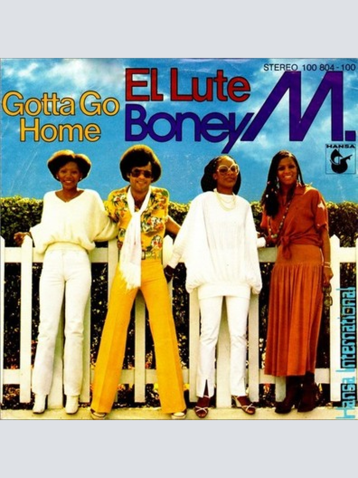 7", Single Boney M. - El Lute / Gotta Go Home