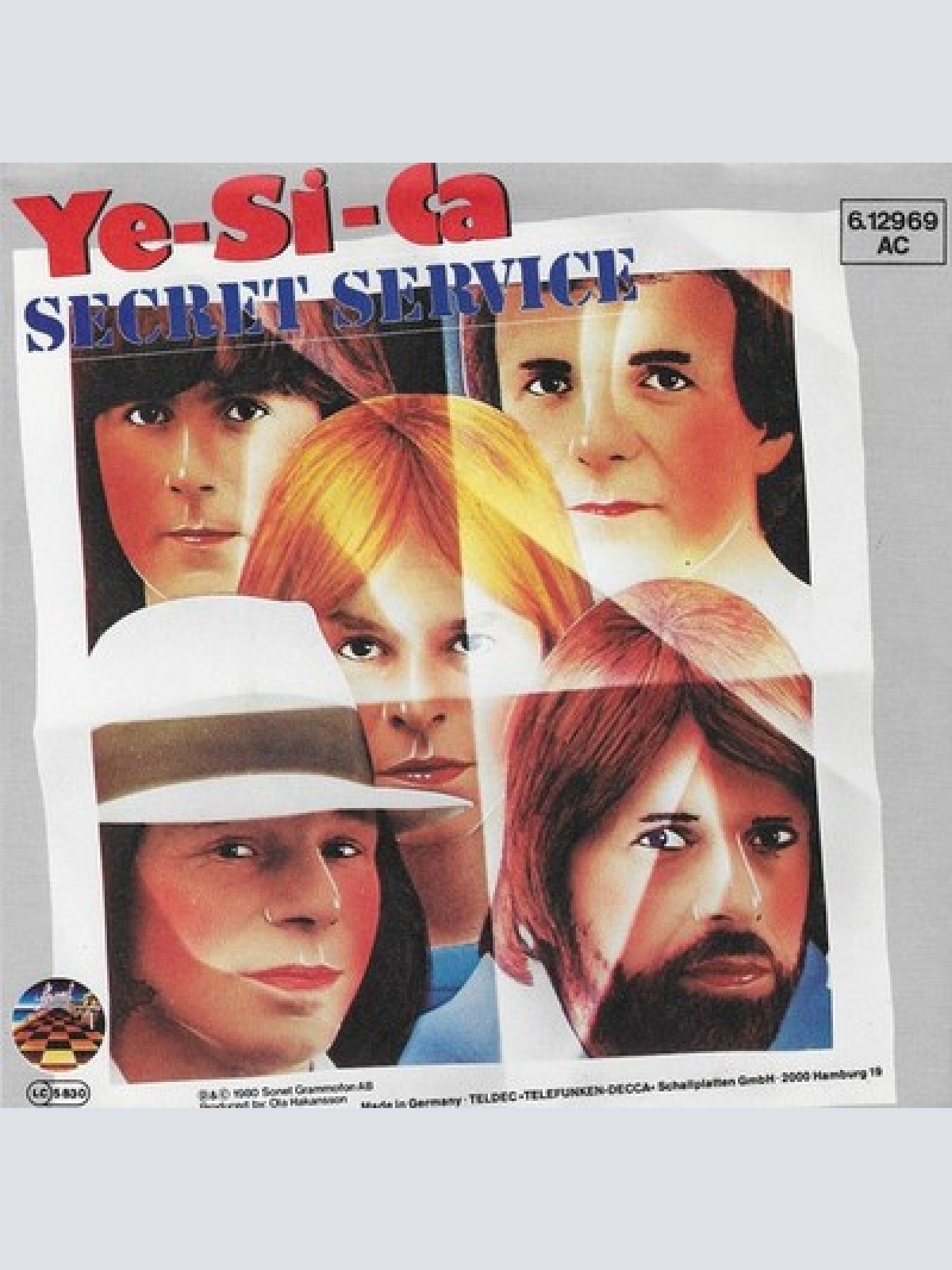 7", Single Secret Service - Ye-Si-Ca