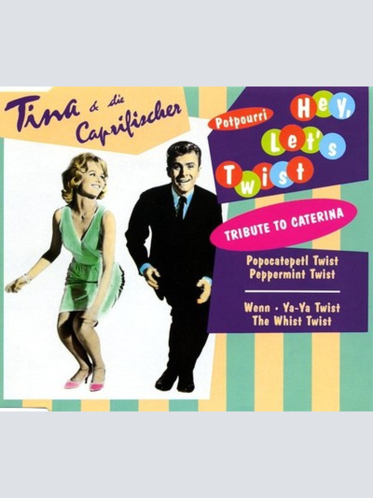 CD, Maxi Tina & Die Caprifischer - Hey, Let's Twist