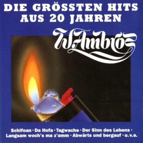 CD, Comp Wolfgang Ambros - Die Grössten Hits Aus 20 Jahren