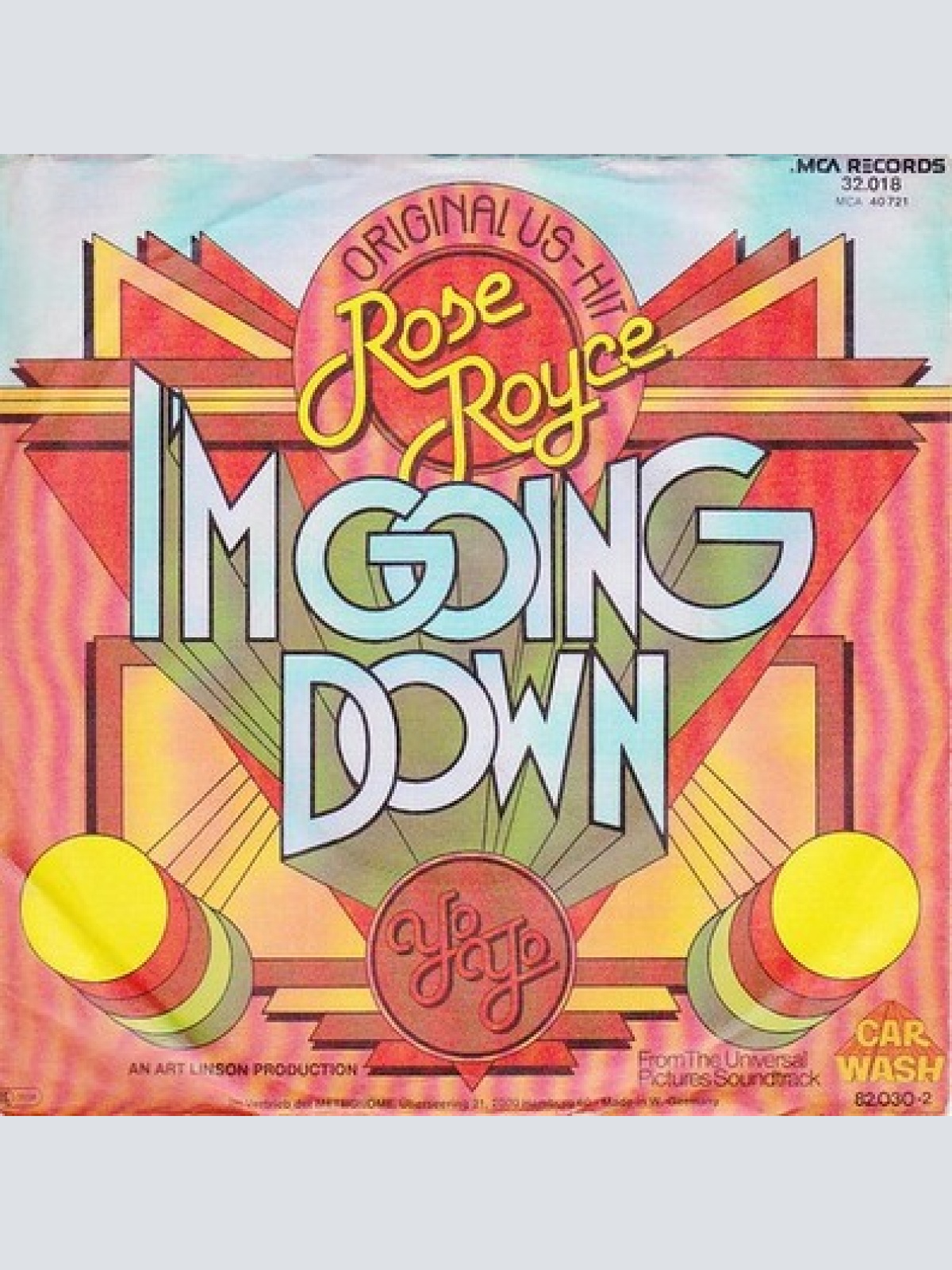 7", Single Rose Royce - I'm Going Down