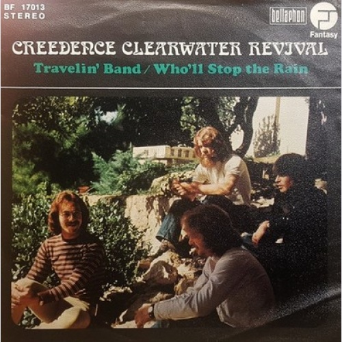 7", Single Creedence Clearwater Revival - Travelin' Band / Who'll Stop The Rain