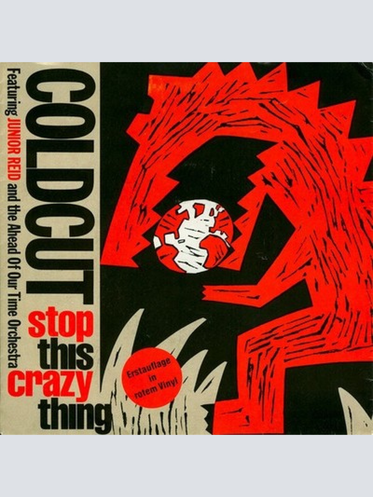 7", Single, Red Coldcut Featuring Junior Reid And The Ahead Of Our Time Orche...