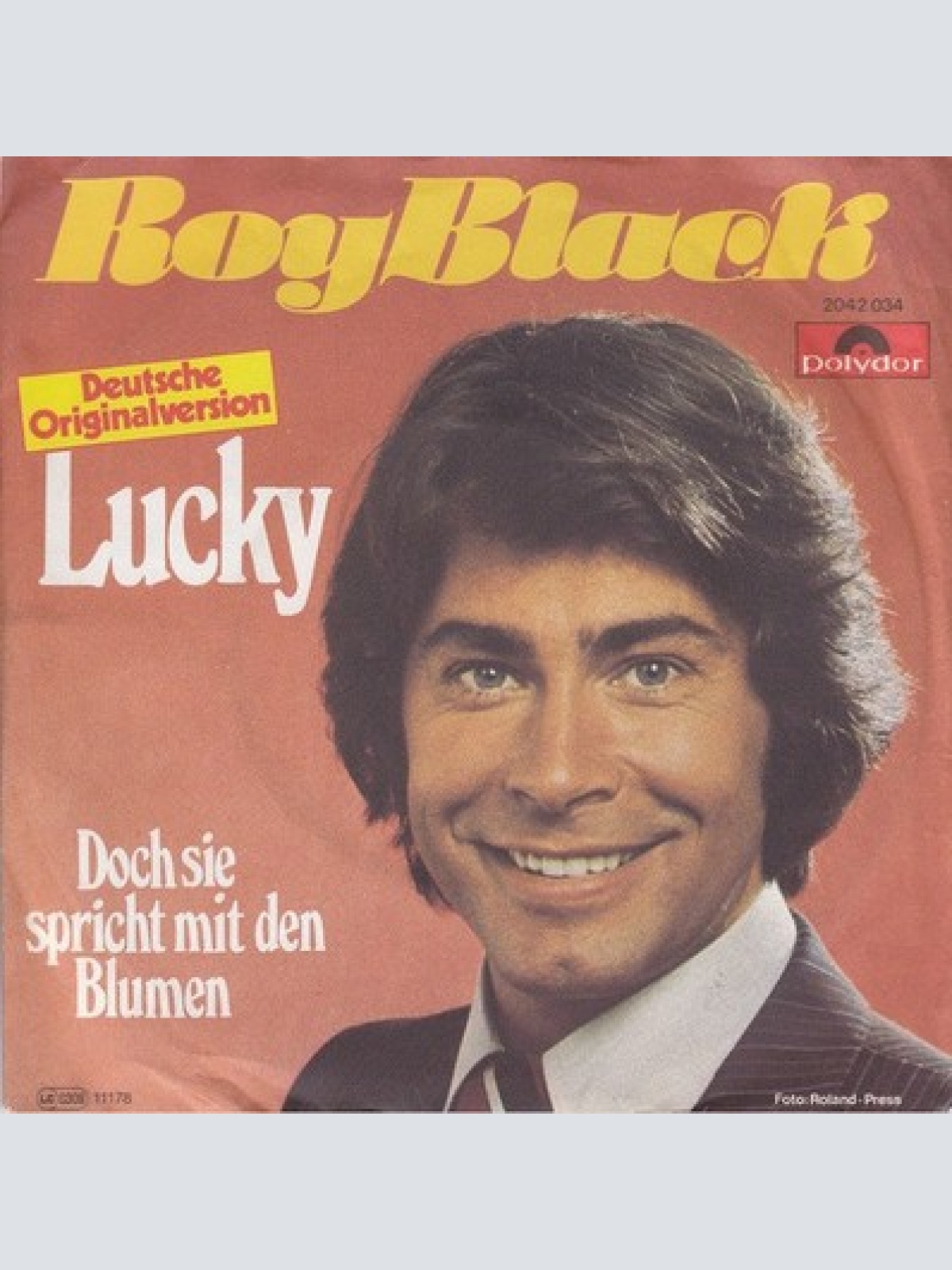 7", Single Roy Black - Lucky