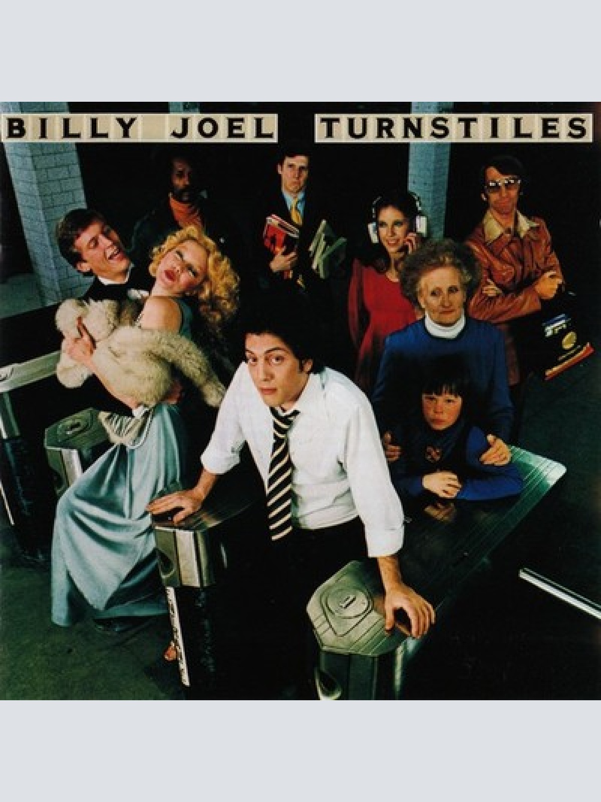CD, Album, Enh, RE, RM Billy Joel - Turnstiles