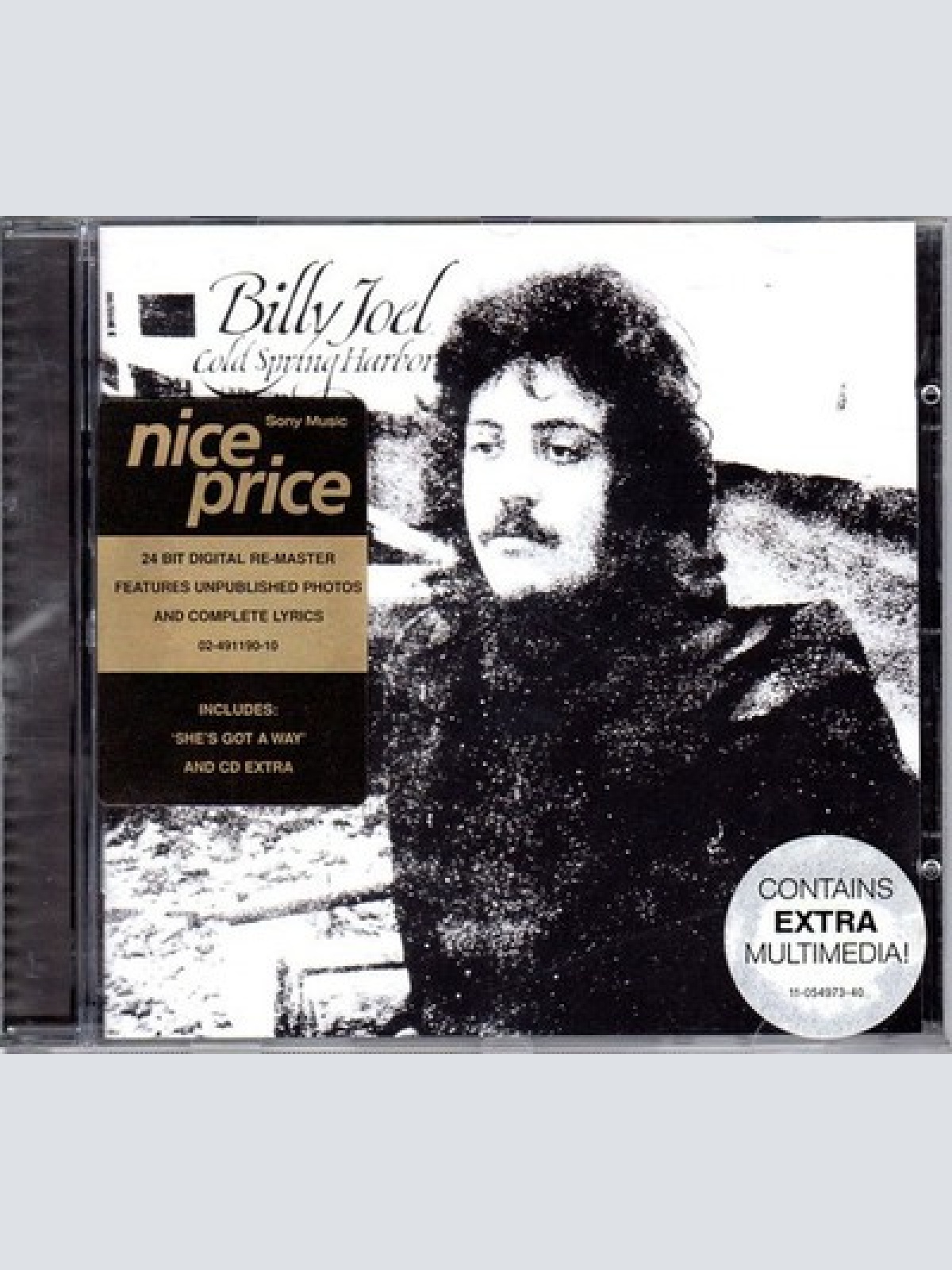 CD, Album, Enh, RE, RM, CD  Billy Joel - Cold Spring Harbor