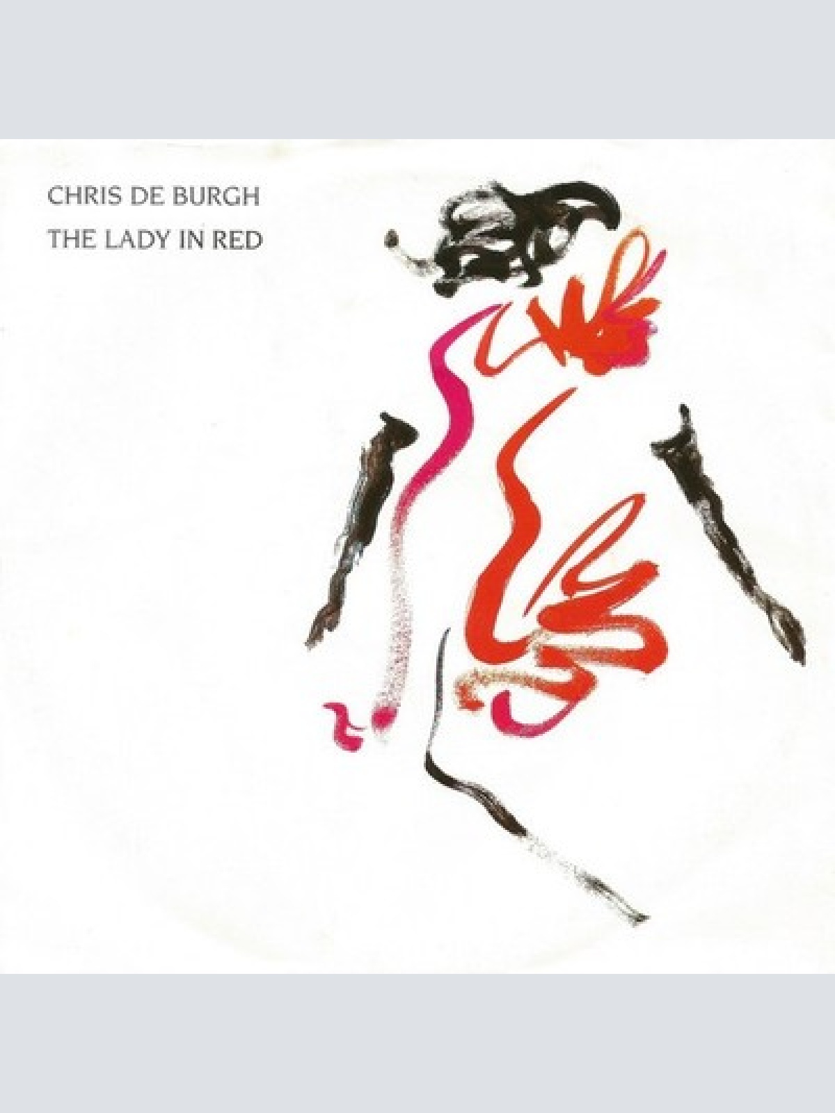 7", Single Chris De Burgh - The Lady In Red