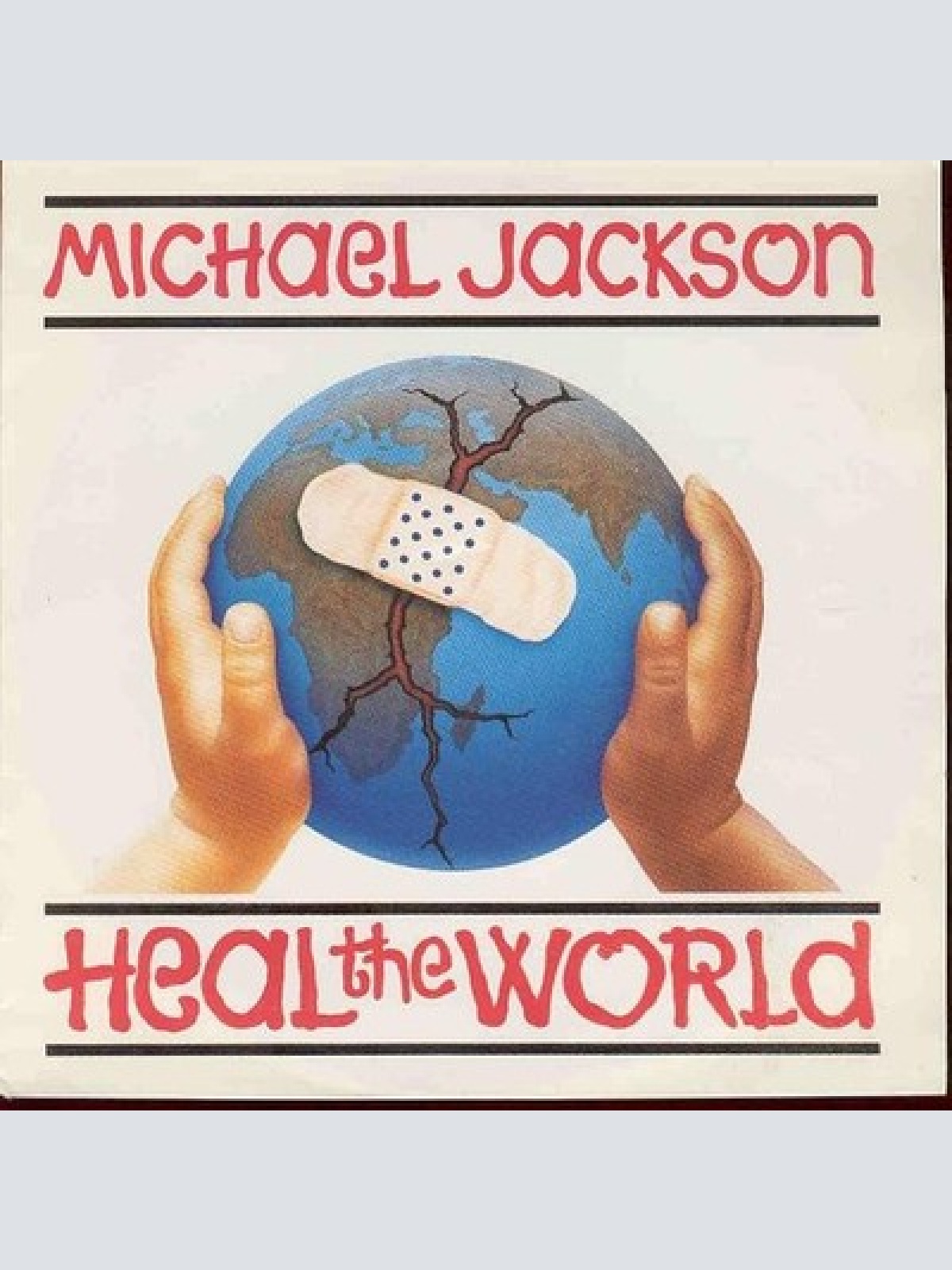 7", Single Michael Jackson - Heal The World