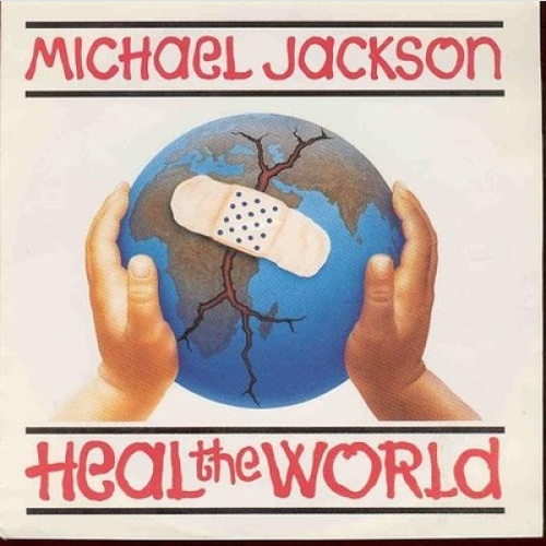 7", Single Michael Jackson - Heal The World