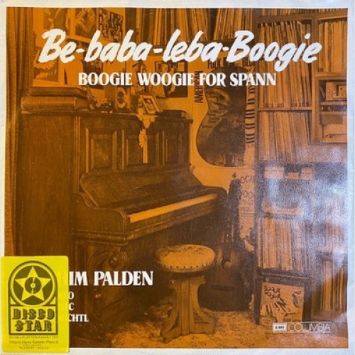 7" Joachim Palden - Be-baba-leba-Boogie / Boogie Woogie For Spann