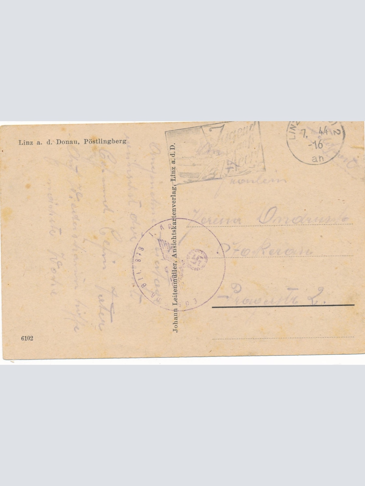 AK aus Linz Pöstlingberg Oberösterreich Ansichtskarte (16574)