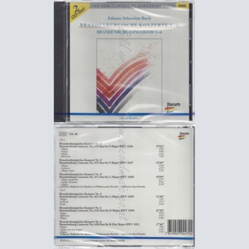 CD--NM-SEALED-KAREL BRAZDA UND PHILHARMONIA SLA/IA -1994- -- BRANDENBURGISCHE K