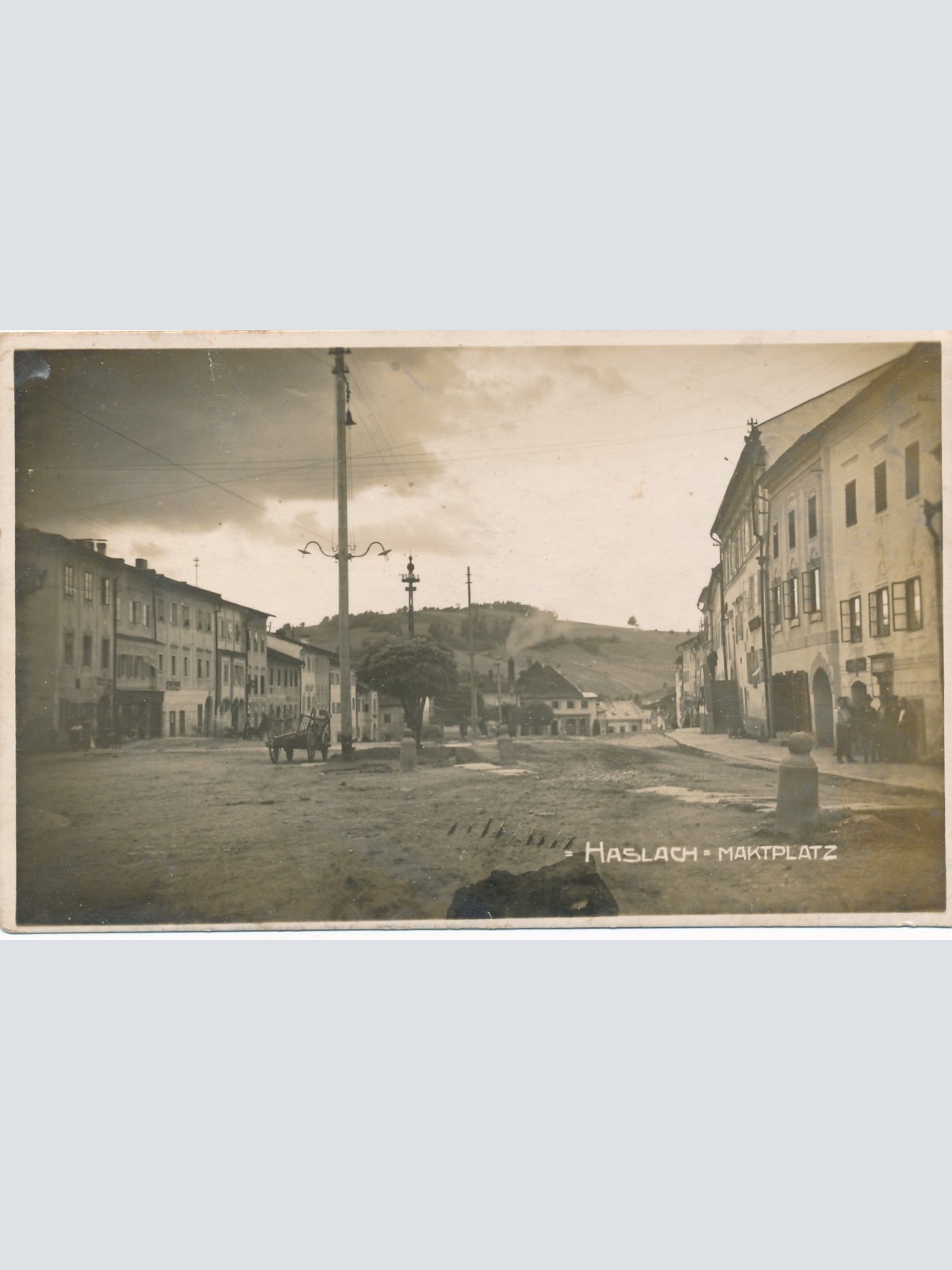 AK aus Haslach Marktplatz Ansichtskarte (16590)