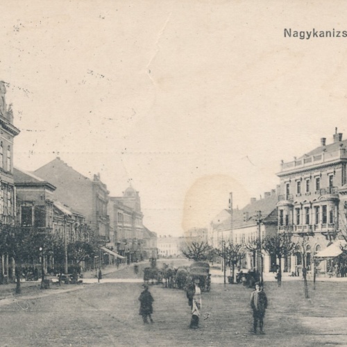 AK aus Nagykanizsa Föter Ungarn Ansichtskarte (16583)