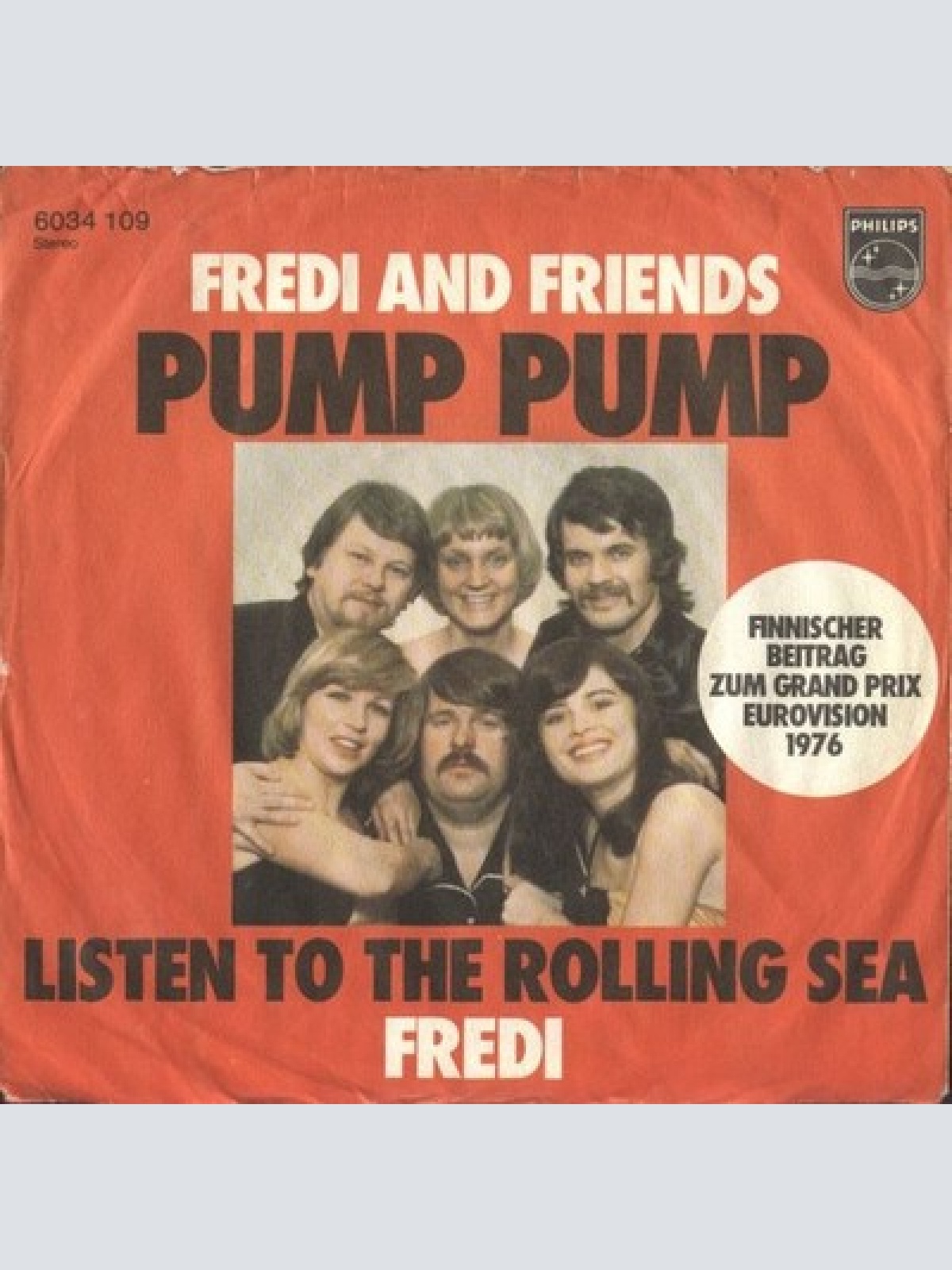 7", Single Fredi And Friends* - Pump Pump