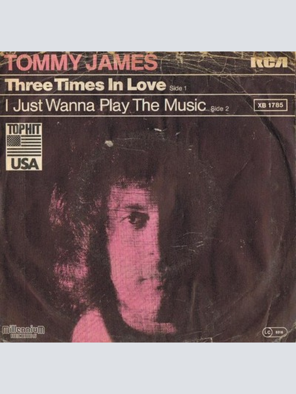 7", Single Tommy James - Three Times In Love