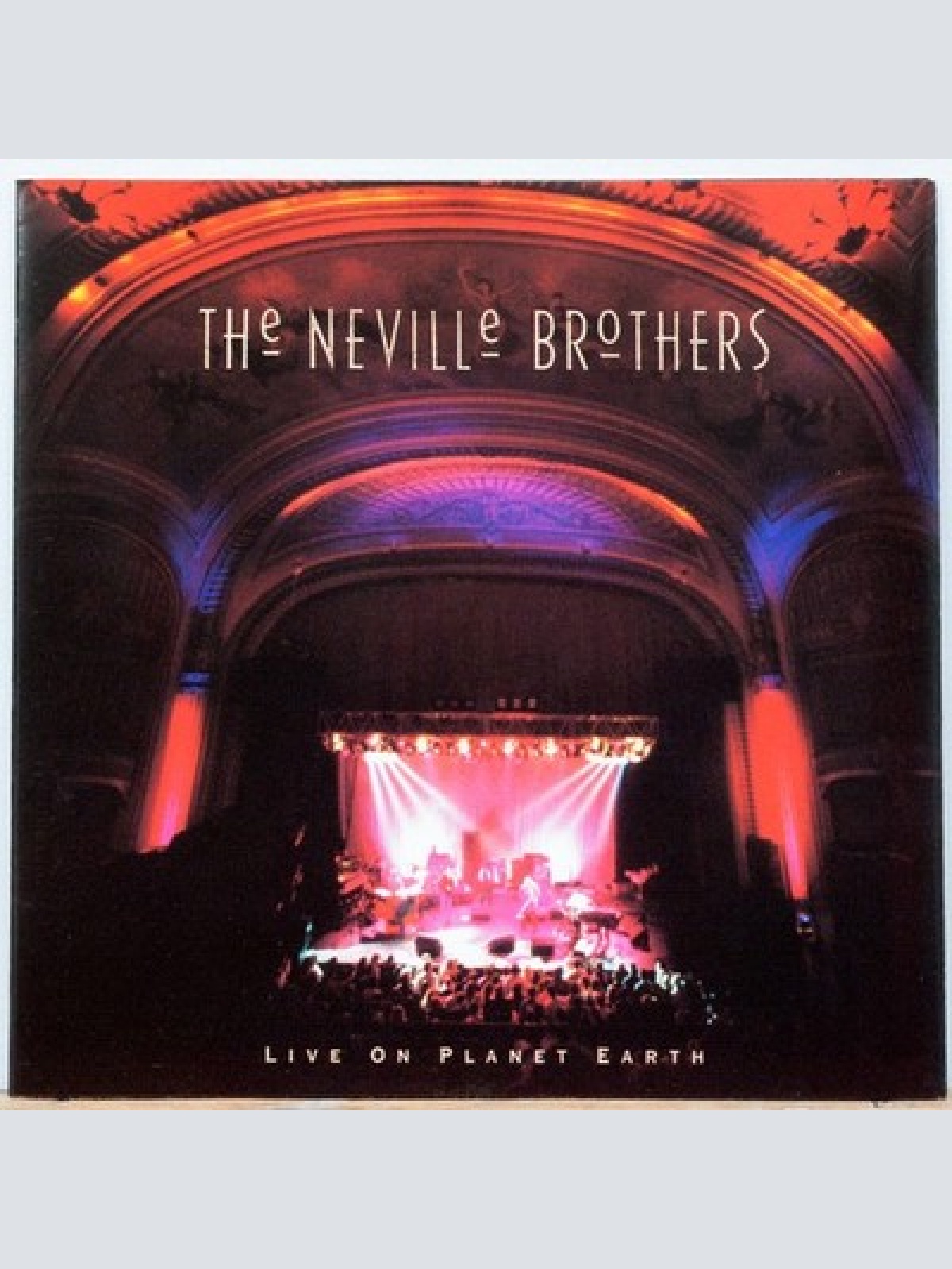 CD, Album The Neville Brothers - Live On Planet Earth