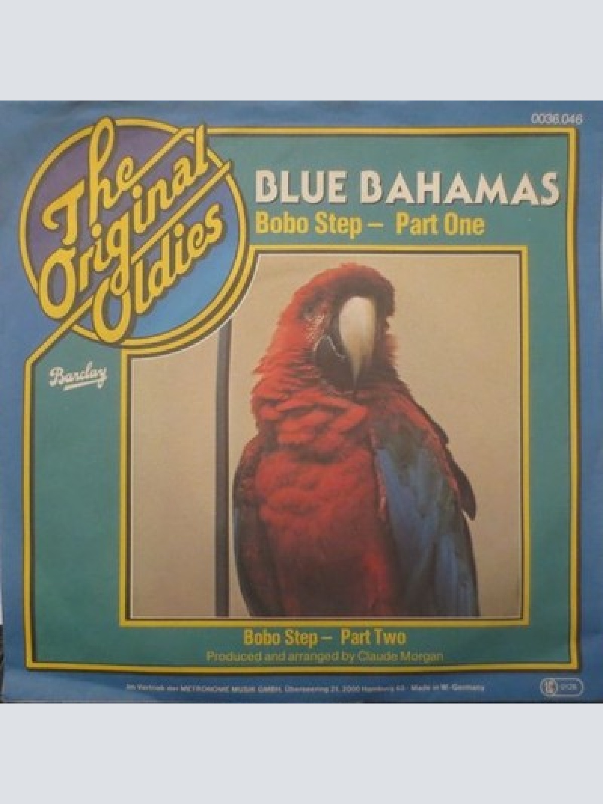 7", Single, RE Blue Bahamas - Bobo Step