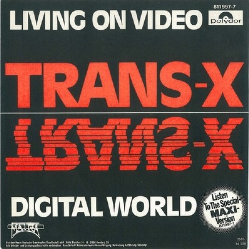 7", Single, Inj Trans-X - Living On Video / Digital World