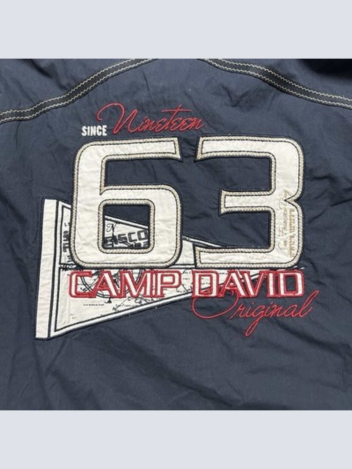 Camp David Freizeithemd Regular Fit Blau Herren Größe M Maße siehe Fotos