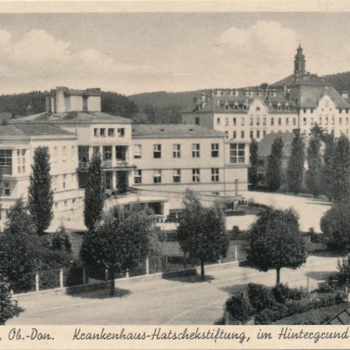AK aus Vöcklabruck mit Krankenhaus Ansichtskarte (16762)