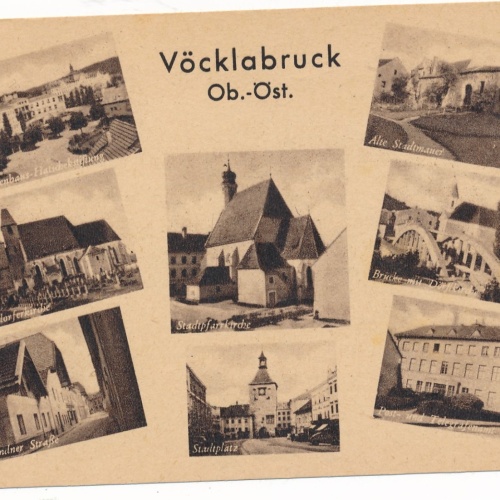 AK aus Vöcklabruck Mehrbildkarte Ansichtskarte (16766)