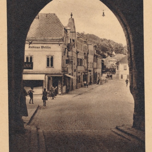 AK aus Vöcklabruck mit unterem Stadtturm Ansichtskarte (16767)