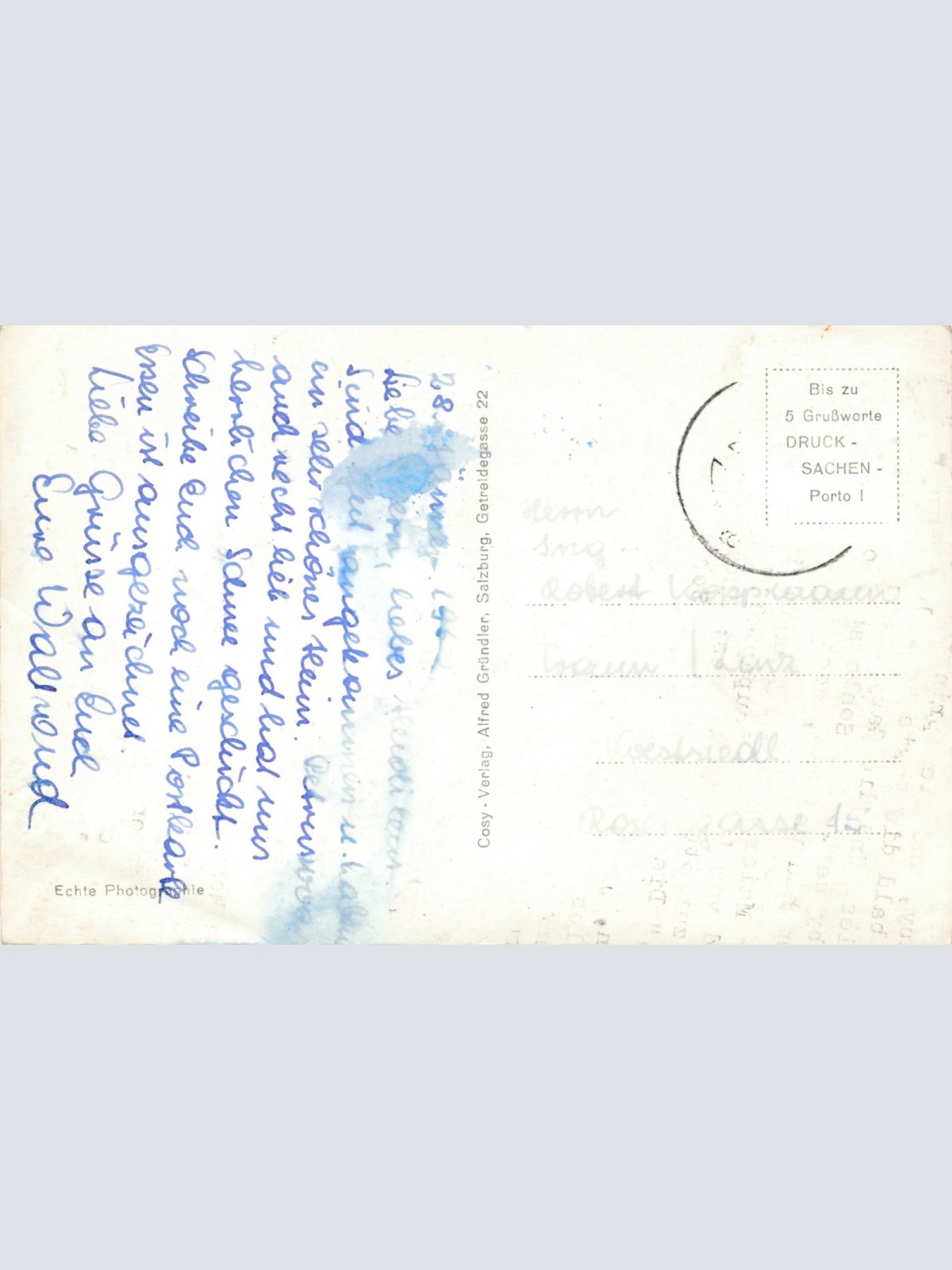 AK aus Gosau mit Gosauklamm Oberösterreich Ansichtskarte (16774)