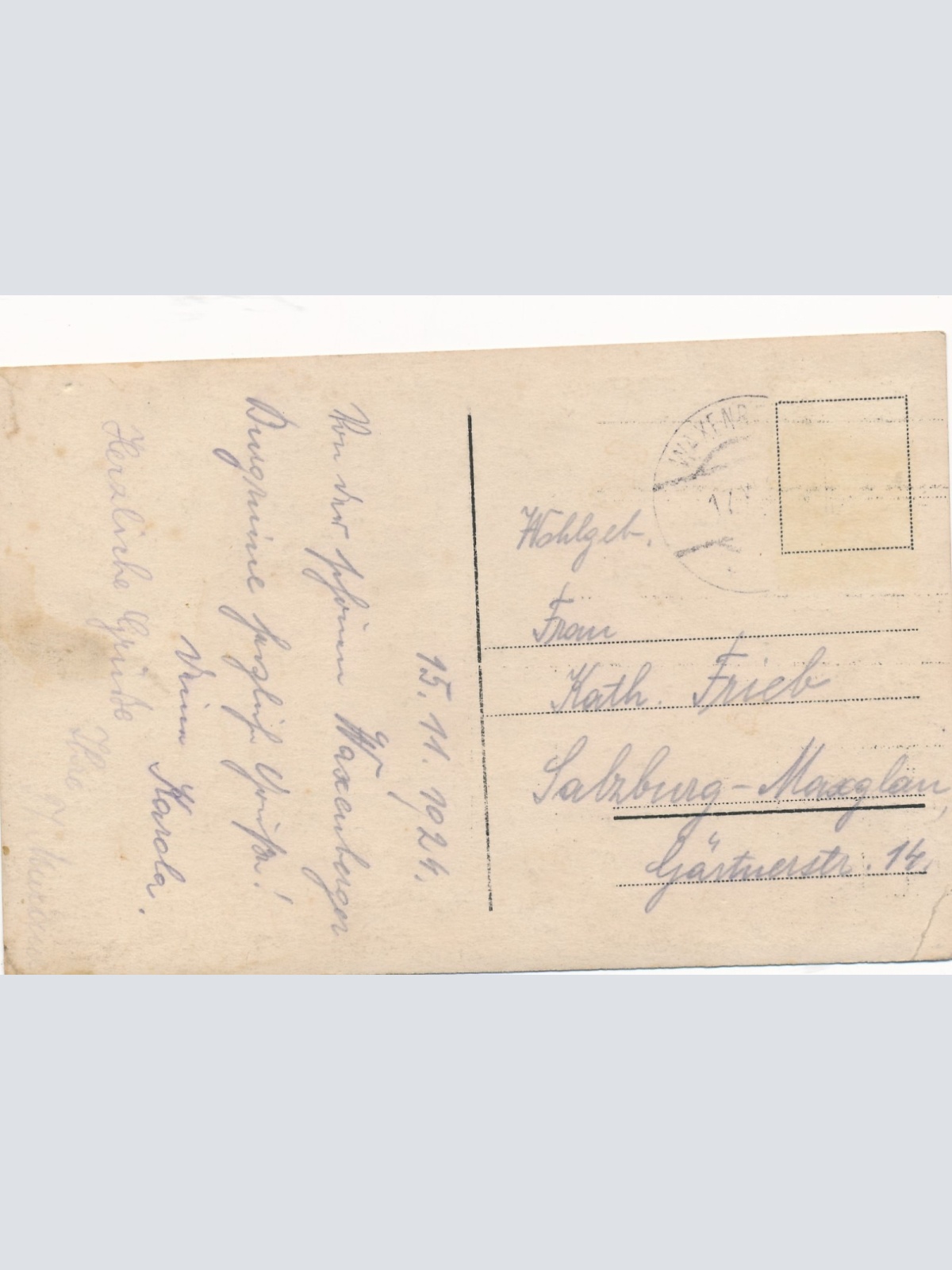 AK von der Ruine Waxenberg Oberösterreich Ansichtskarte (16790)