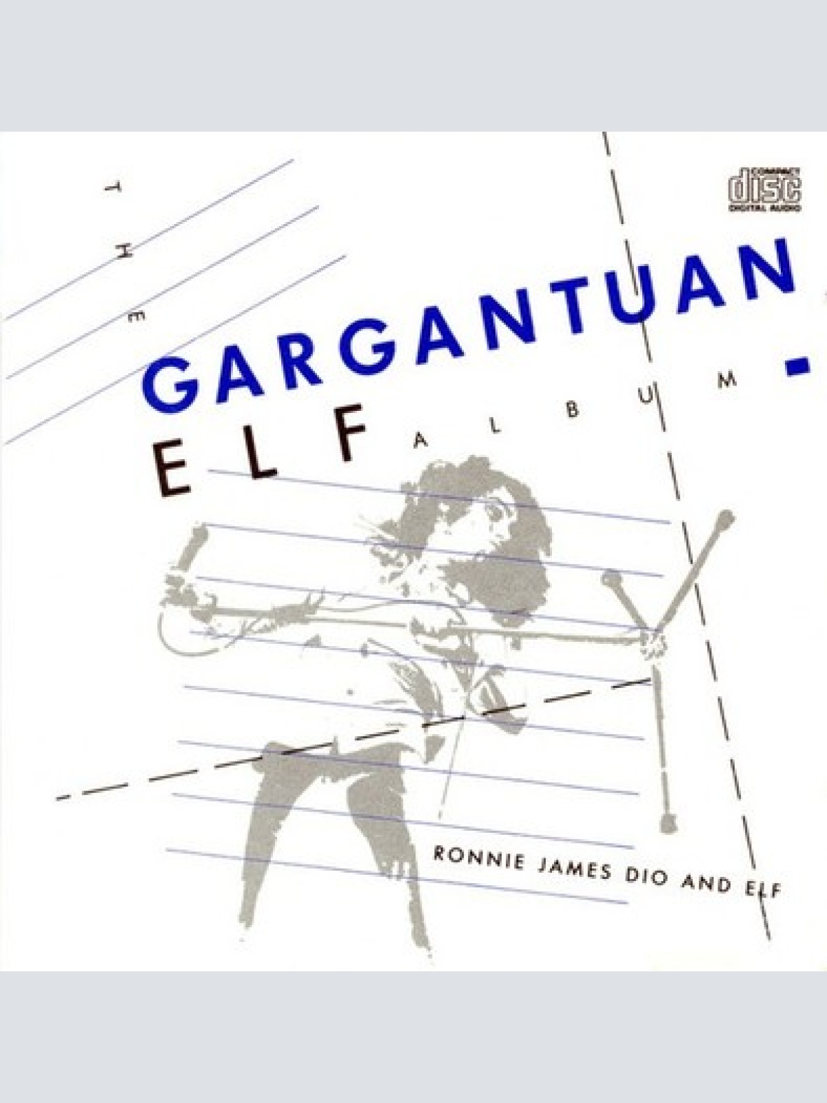 CD, Comp Ronnie James Dio And Elf (3) - The Gargantuan Elf Album