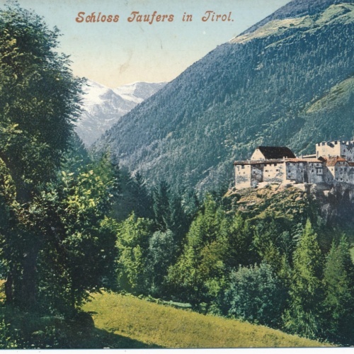 AK vom Schloss Taufers in Tirol Ansichtskarte (16797)