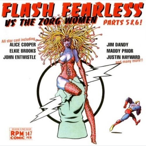 CD, Album Various - Flash Fearless Versus The Zorg Women Parts 5 & 6