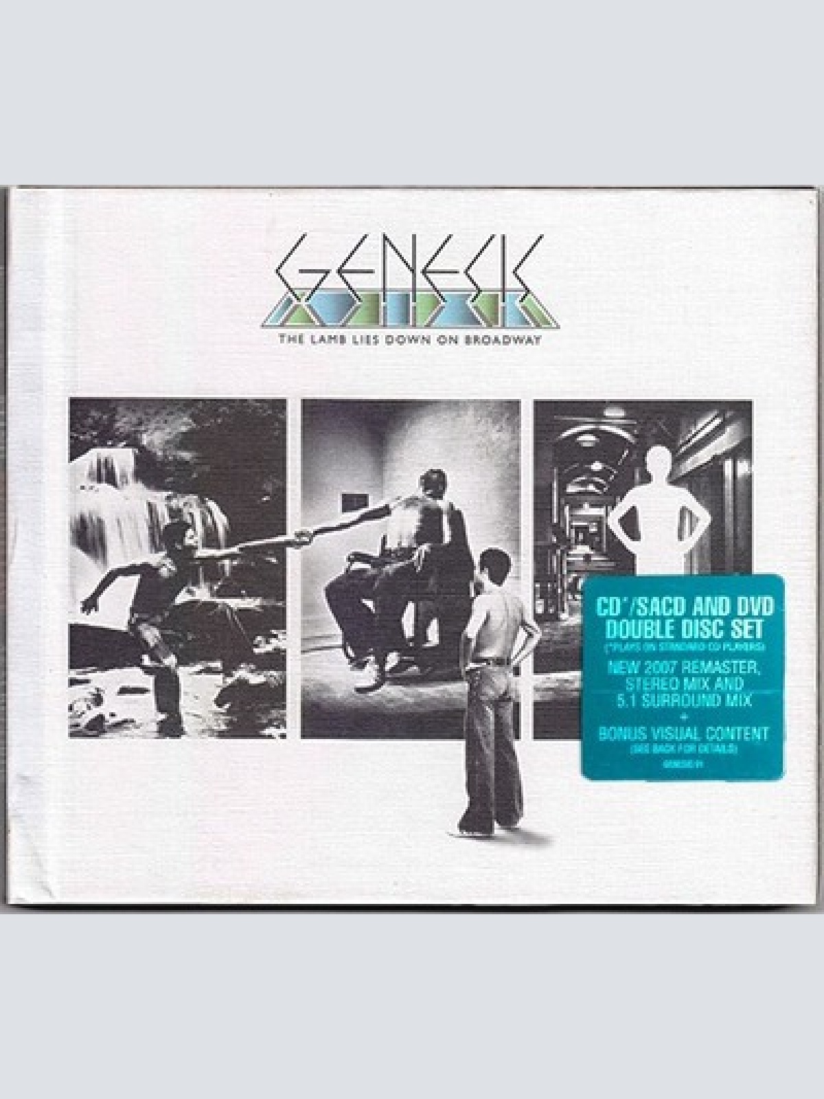 2xSACD, Hybrid, Multichannel, Album, RE, RM + DVD, Genesis - The Lamb Lies Do...